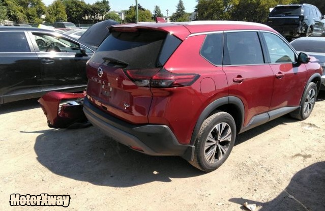 5N1AT3BA0NC782602 - 2022 Nissan Rogue Sv