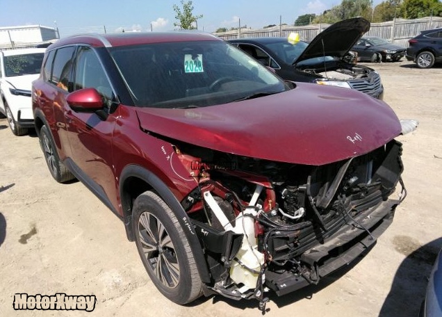 5N1AT3BA0NC782602 - 2022 Nissan Rogue Sv