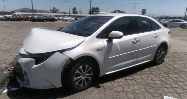 JTDEAMDEXNJ013695 - 2022 Toyota Corolla, Hybrid Le